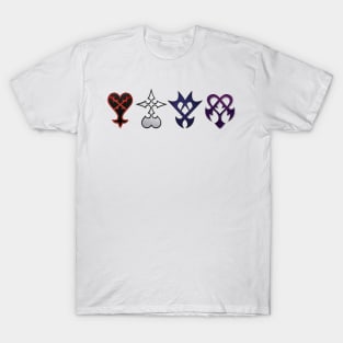 All Kingdom Hearts Enemies Unite (Without Quote) T-Shirt